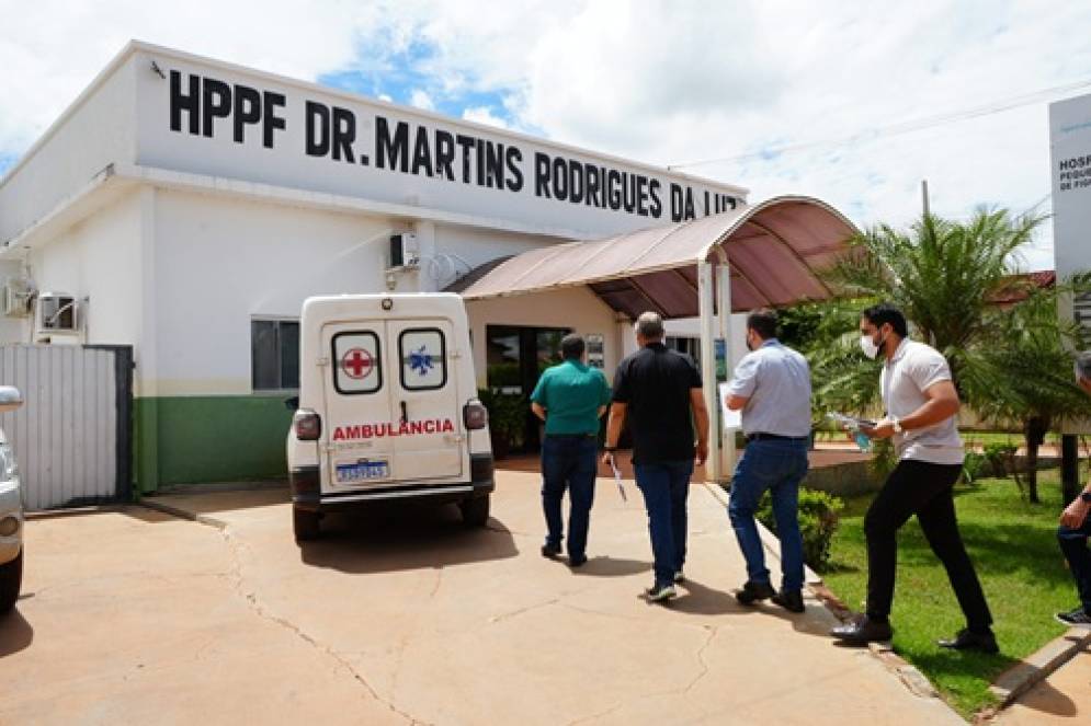 Vistoria do TCE identifica problemas estruturais e administrativos no hospital municipal de Figueirópolis